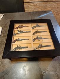 collezione da 24 pistole giocattolo vintage 