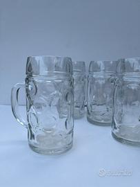 Set 4 boccali birra da 0,5L