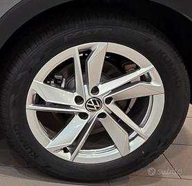  4 cerchi 18" originali volkswagen
