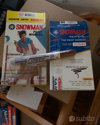Pennarelli snowman