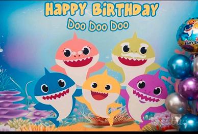 Sfondo a tema Baby Shark 