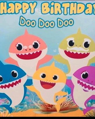 Sfondo a tema Baby Shark 