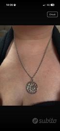 Collana con sole e luna