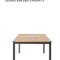 tavolo allungabile oris 6-8 posti