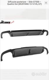 Diffusore mustang 2013/14 stile gt500