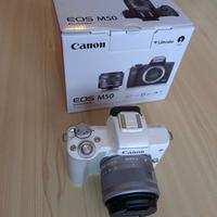 Canon EOS M50 + EF-M Fotocamera Mirrorless