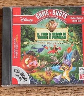 GAME SHOTS Disney n 1 TIRO A SEGNO DI TIMON cd Rom