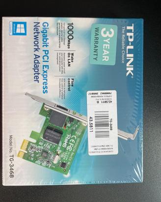 Adattatore Gigabit Ethernet PCIe TP-LINK