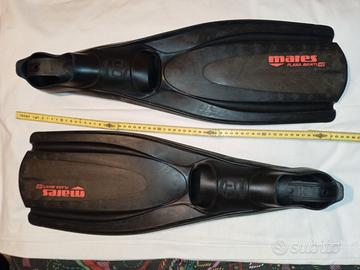 Pinne Mares tipo Plana avanti HP. Anni 90.