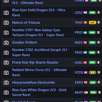 Lotto Carte Yu-Gi-Oh