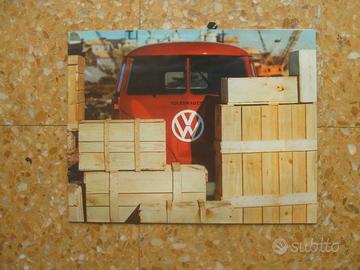 BROCHURE AUTO VOLKSWAGEN FURGONE TRANSPORTER.