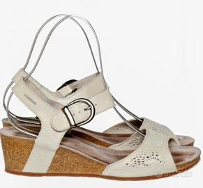 Sandali Mephisto numero 41 colore panna