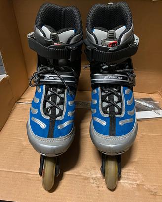 PATTINI CRAZY CREEK “INLINE SKATE” + PROTEZIONI