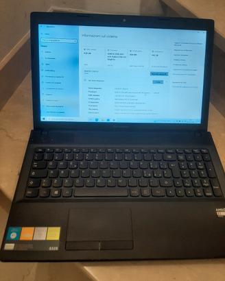 Lenovo G505 Ram 4 gb batteria ok
