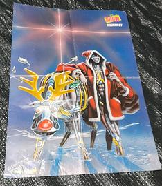 poster e figurina vintage anni 80 