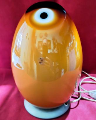 Lampada uovo Vetri Murano Vistosi anni '70 