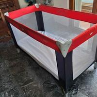 Lettino da campeggio e materasso