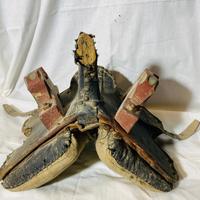 Antica sella da asino originale