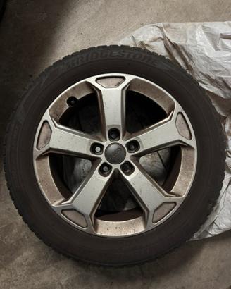 Set 4 cerchi Audi 17” con gomme invernali