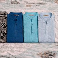 lotto 5 camicie uomo ragazzo misura M 