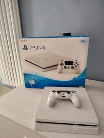 PlayStation 4 slim bianca 500gb