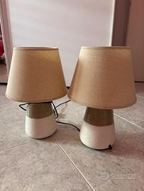 Coppia di lampade