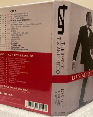 Cofanetto CD  " The Best of Tiziano Ferro "
