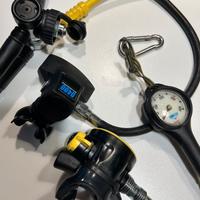 Raro Erogatore Scubapro MK25 + D400 (Vintage Cult)