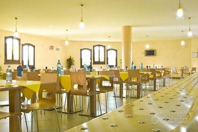 Bancone Zanussi con sedie e tavolini-pari al nuovo