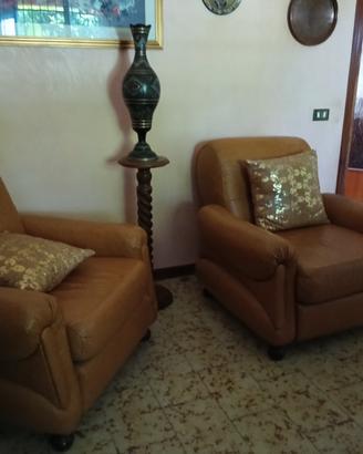 Poltrone in pelle