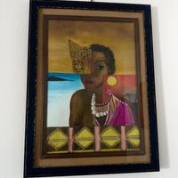 Quadro dipinto a mano olio su tela