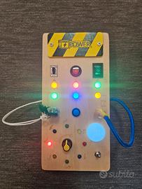 Pannello Sensoriale in Legno per Bambini