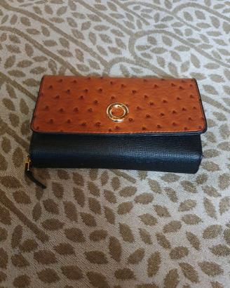 Portafoglio da donna con tasche e portamonete