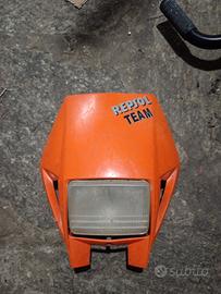 maschera più faro ktm 