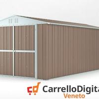 Box garage auto in Acciaio 327x611 19mq tortora