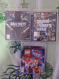 Giochi PS3: Call of Duty, GTA IV, Lego Videogame