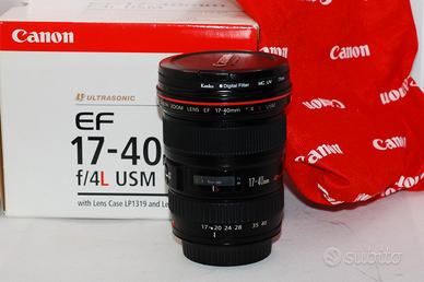obiettivo serie L Canon EF 17-40mm F4 USM ultras