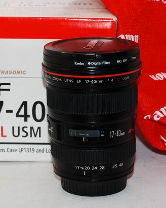 obiettivo serie L Canon EF 17-40mm F4 USM ultras