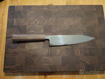 Coltello Giapponese Kiritsuke SG2 Damasco 77Strati