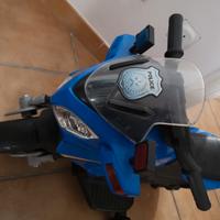 moto della polizia elettrica per bambini