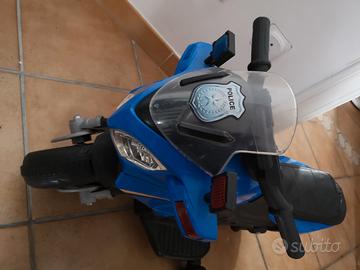 moto della polizia elettrica per bambini