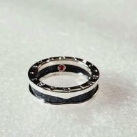 Anello personalizzato Unisex Argento e nero