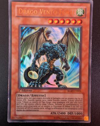 Drago Vento Forte 1 edizione Yu Gi Oh