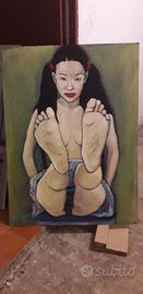 2006, mio dipinto ad olio su tavola 55x75