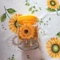 Barattolo in vetro Girasole