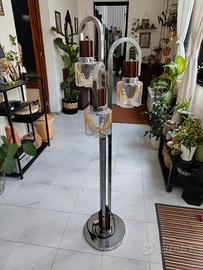 Lampada da terra in vetro di Murano Carlo Nason