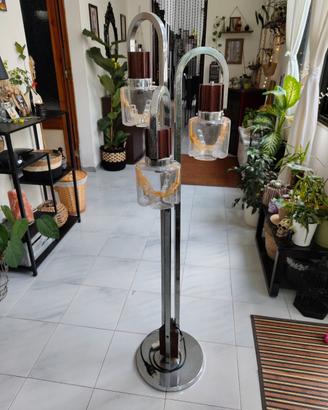 Lampada da terra in vetro di Murano Carlo Nason