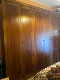 Camera da letto matrimoniale legno