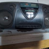 Radio lettore cd e musicassette