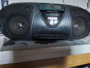 Radio lettore cd e musicassette